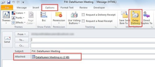 How Do You Delay Delivery Of Meeting Invite In Outlook For Mac