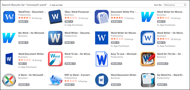 Apps Like Word For Mac